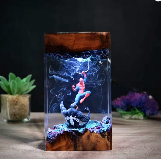 Handmade Resin Lamp